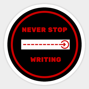 Writing Motivation Sticker